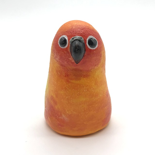 【きゃねこ】 立体作品「鳥の八百屋さん」⑩