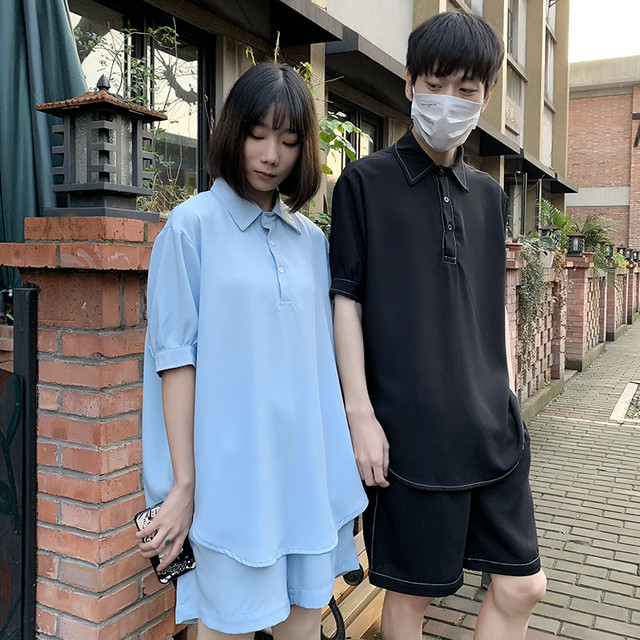 Korea サマーシャツ レディースルーズショーツ 夏物 ブルマー 2セット 春夏秋冬 オルチャン K Pop アイドル 宝塚 オルチャンファッション 韓国ドラマ 韓国服 Kpop帽子 Kpop雑誌 Bts Niziu Twice Blackpink コリアン コリア 明洞 2b J9 Korea