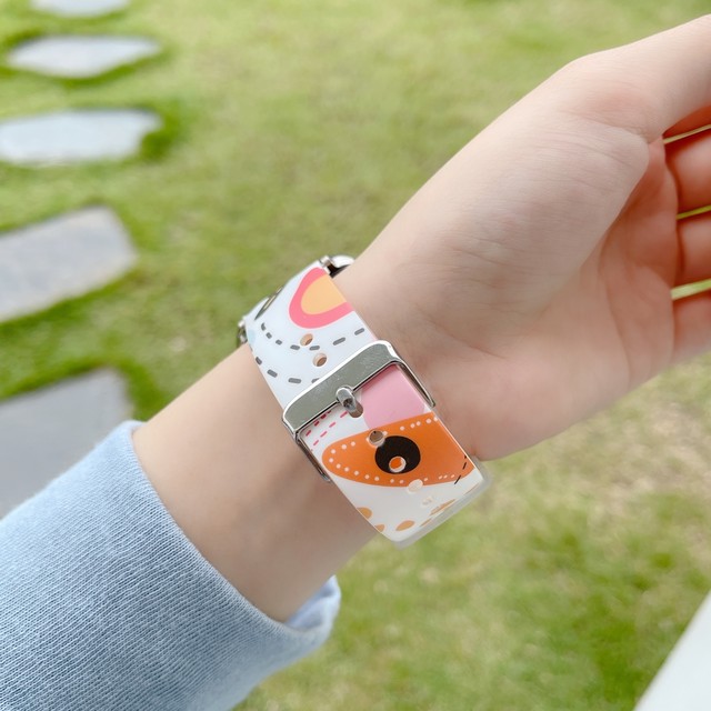 Apple Watch交換バンド 夏のおしゃれ Series6 Se 5 4 3 2対応 Imd製法 スポーツバンド 38 40mm 42 44mm シンプル アップルウォッチ ラバーベルト シンプル バンド ベルト かわいいairpodsケース Apple Watchバンド Iphoneケース New I