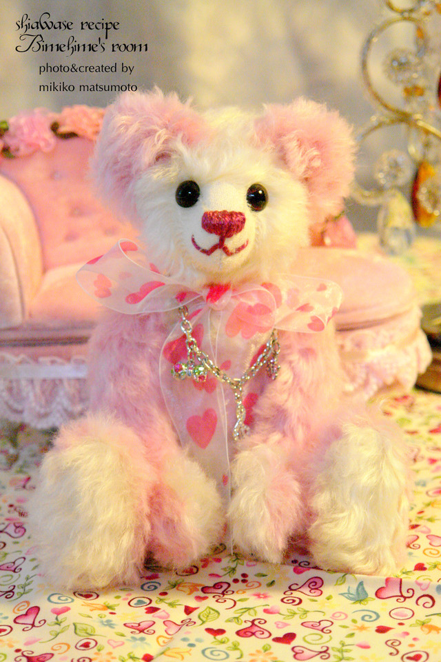 キラキラパンダ風ハートベア ララ ハート Bimehime S Room