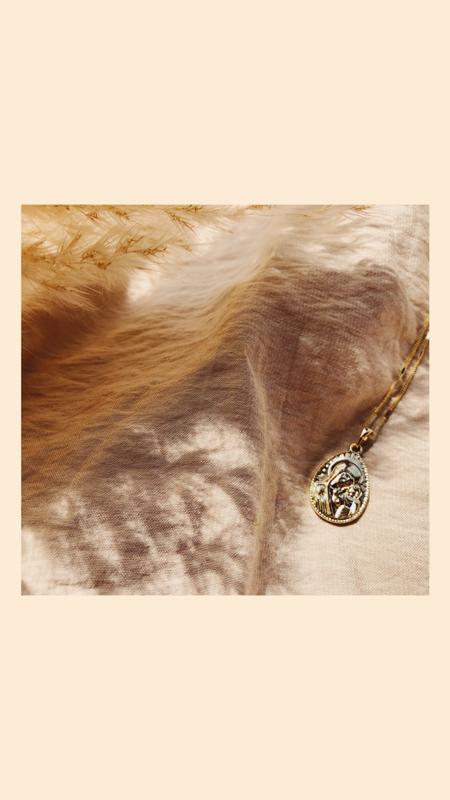 Drop Coin Necklace ドロップコインネックレス