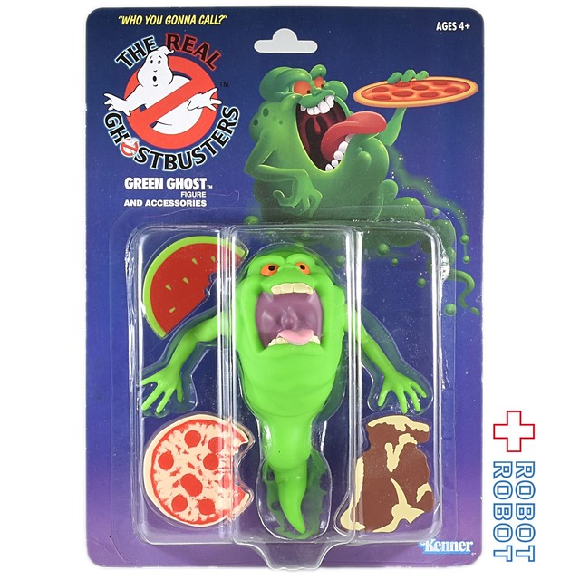 ザ リアル ゴーストバスターズ グリーンゴースト スライマー ソフビフィギュア Robotrobot
