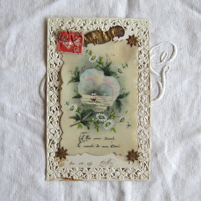 ポストカード フランスアンティーク雑貨de Paris Bis