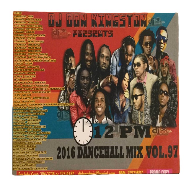 ジャマイカ直輸入 ダンスホールレゲエ 16 Cd ミックスcd レゲエ Djdonkingston 12pm Dancehallmix Vol97 ジャマイカ雑貨 Mondy Clothe