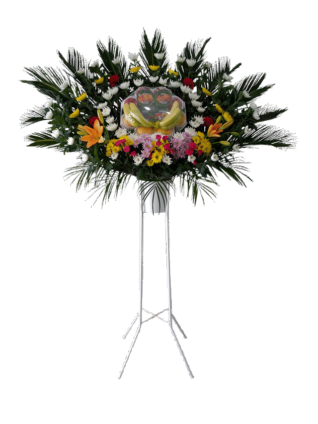 フルーツ花輪 旭川近郊のみ 北海道旭川市のお花屋さん 花のある暮らし やまの