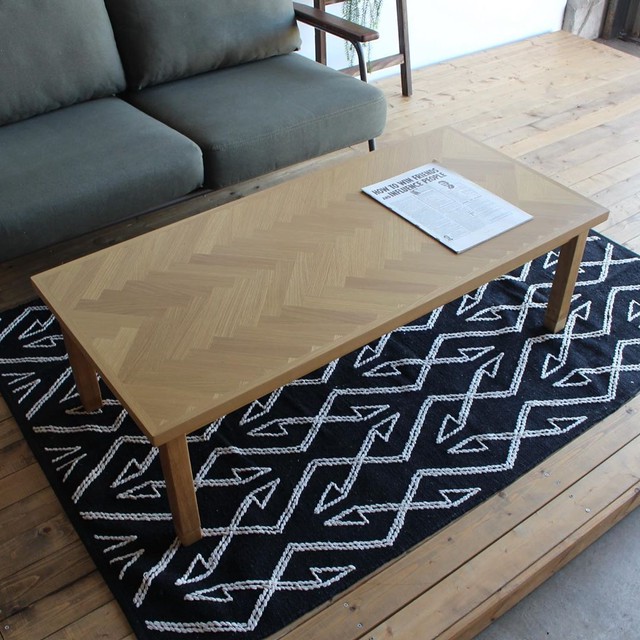 Sandbar Herringbone KOTATSU / コタツ センターテーブル 西海岸風