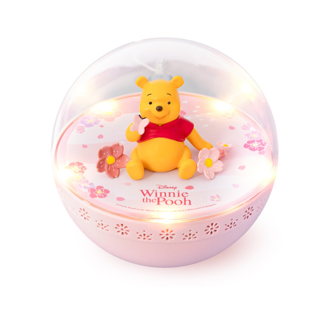 Infothink アロマディフューザー Electronic Diffuser Lamp ディズニー Disney Sakura くまのプーさん Winnie The Pooh Iaroma 100 Winnie E Qualia イークオリア