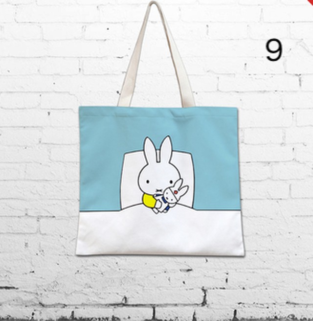 14種類 Small トートバッグ エコバッグ ミッフィー Miffy ミッフィ 017 Mamoru