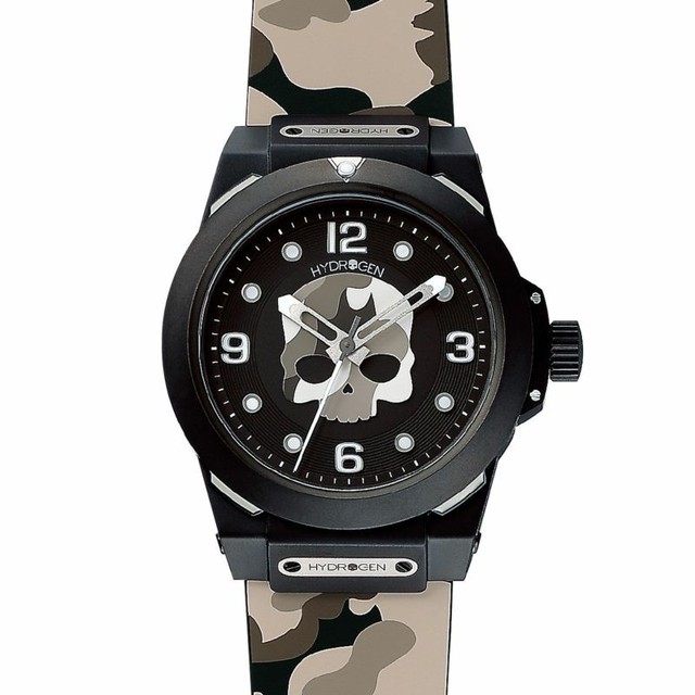 【HYDROGEN WATCH ハイドロゲンウォッチ】HW324208-SK/SPORTIVO SKULL COLLECTION スポルティヴォ スカルコレクション(カモフラ)/国内正規品 腕時計
