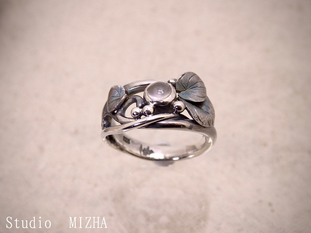 草あそび(金工の指飾りmr19b-01)