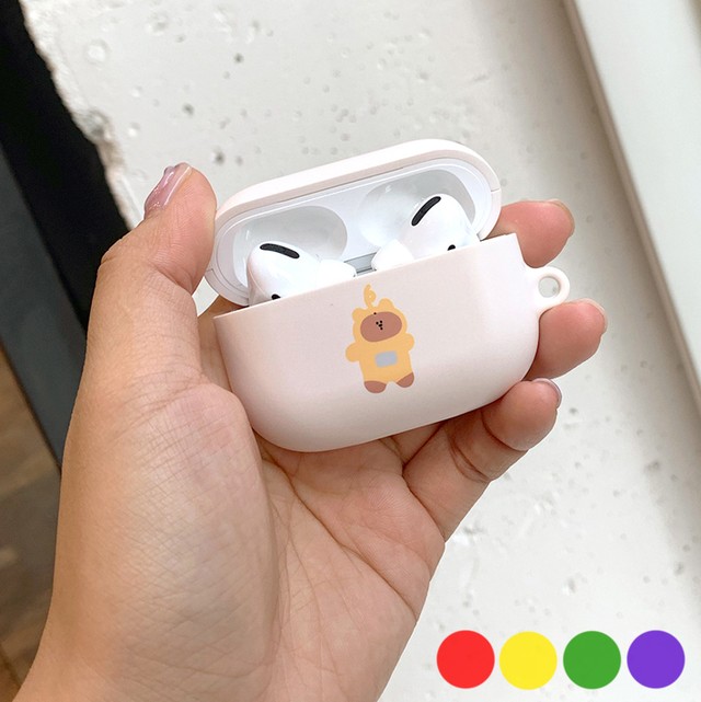 キキトビ イラスト Airpods Pro ケース Wn241 韓国ファッション シンプル ナチュラル トレンド テレタビーズ 着ぐるみ スマホ エアポッズ プロ Wiing 韓国ファッション