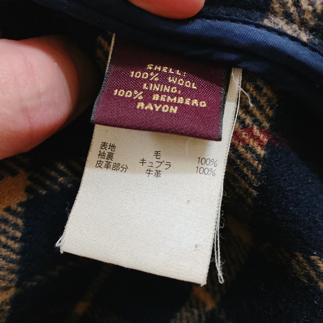 ブルックスブラザーズ ダッフルコート 濃紺色 ウール Brooks Brothers Uta