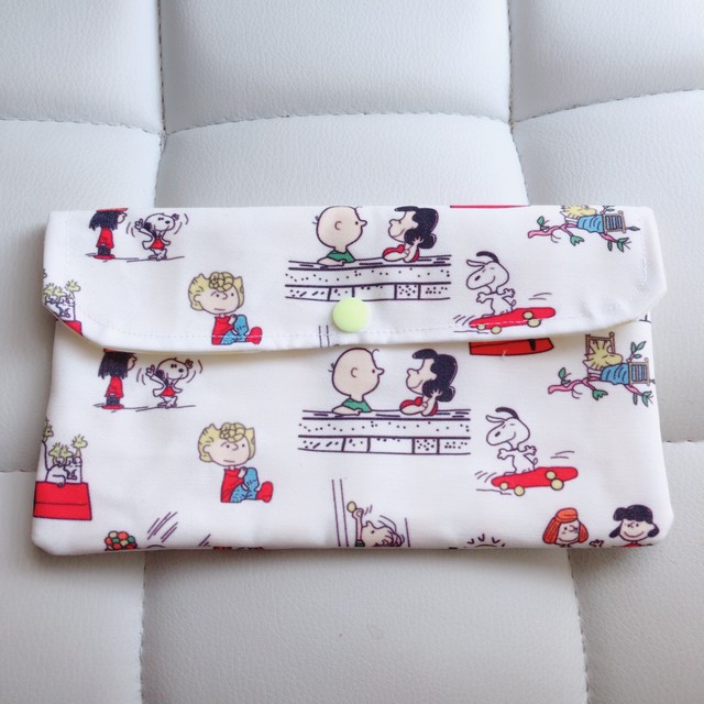 スヌーピーフレンズ マルチポーチ ハンドメイド Uca