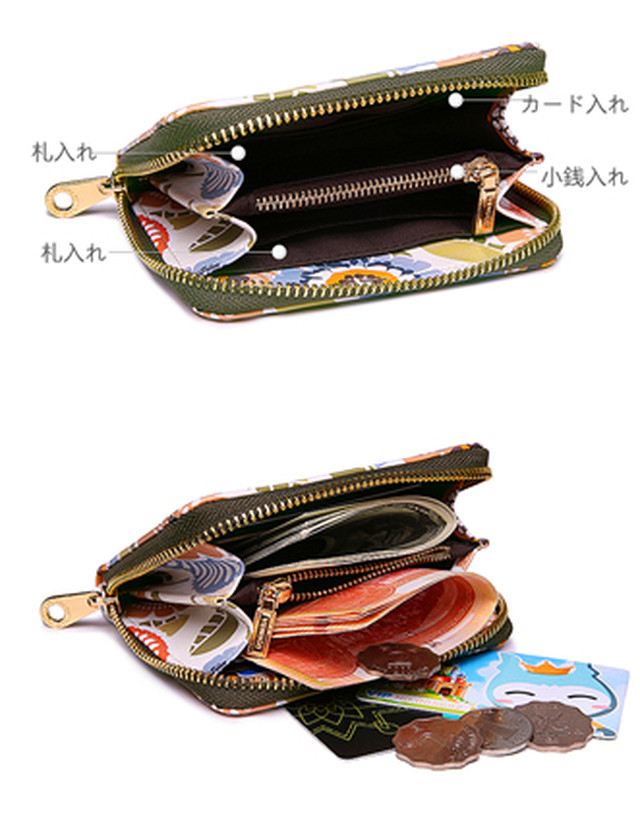 Venuco Q12 W12 W31小銭入れ 小さい財布 レディース ブルー ピンク グリーン イエロー ファスナー チャック 在庫有り ベヌコ マドリード ブランド財布 Venuco Madrid Japan