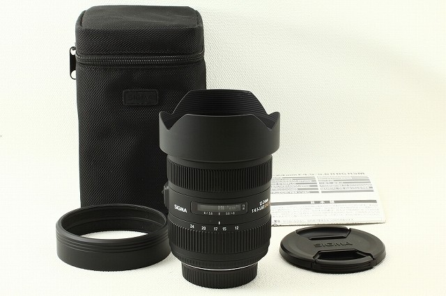 Sigmaシグマ 12 24mm F4 5 5 6 Ii Dg Hsm Nikon ニコン 極上品ランク ヒビノカメラ Shop 中古カメラ レンズ 三脚などの通販