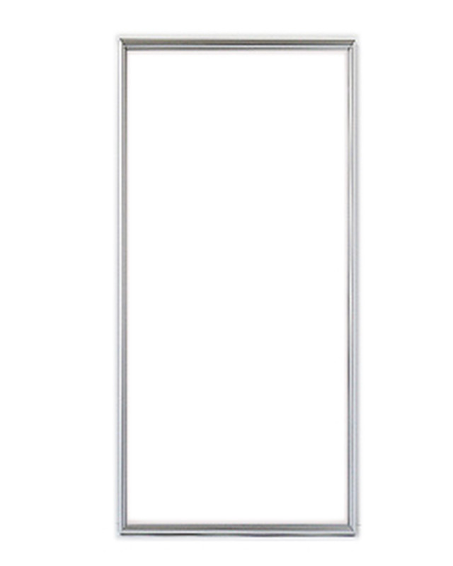 ポスターフレーム 特注サイズ100ｘ40ｃｍ シルバー サイマーワモンアザラシ用 Finsata