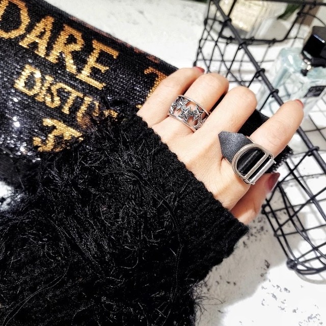 leather belt ring