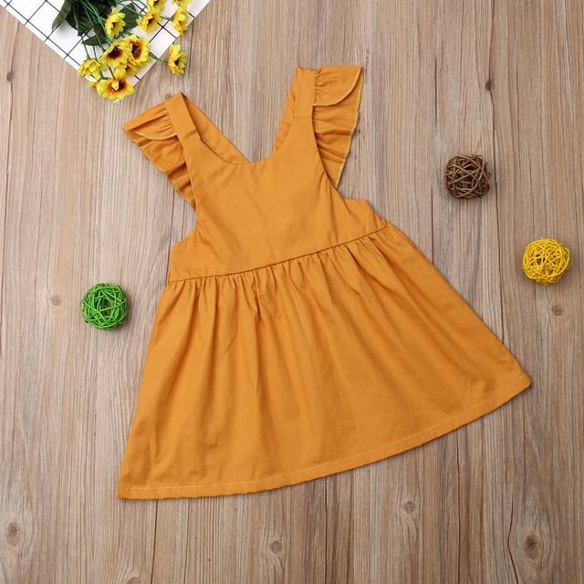 ストラップワンピース オーバーオール 女の子 子供服 ネイビー レッド オレンジドレス Mini Many Kids 海外輸入 キッズ ベビー服