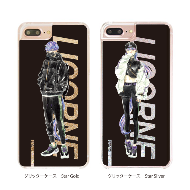 Iphoneケース Licorne グリッターケース Tronc Web Shop