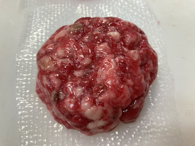 短角牛【粗挽きハンバーグパテ】150g(冷凍)