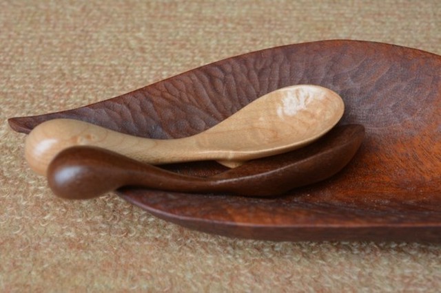 即納 シンプルだけど存在感のあるおしゃれな木製スプーン 幼児用スプーン 014 Lr Furniture