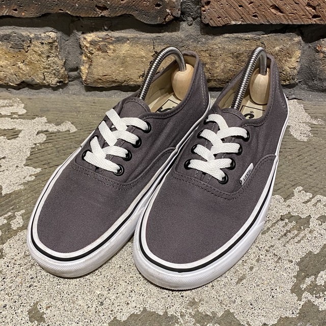 バンズ Vans オーセンティック スニーカー グレー 高円寺古着 Slat Albatross Vintage Powered By Base