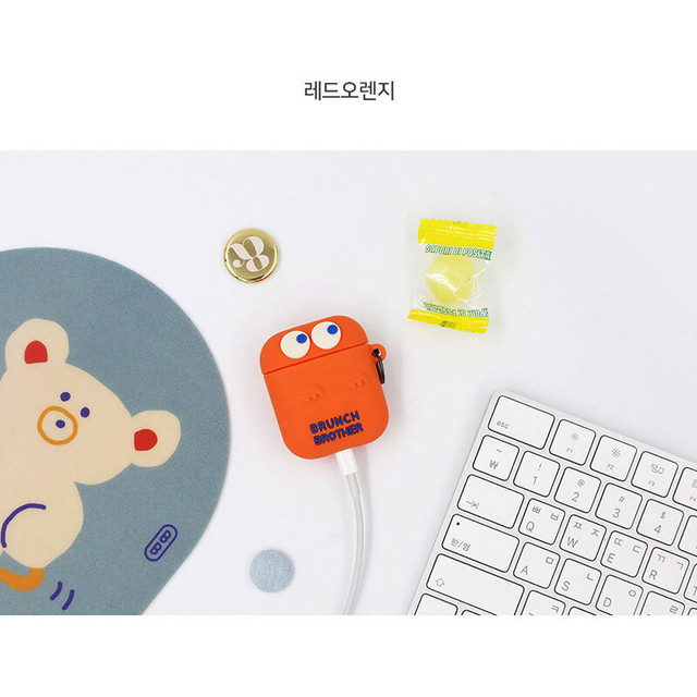 Brunch Brother Airpods エアポッズ イヤホンケース ブランチブラザー シリコン カワイイ 韓国 韓流 お洒落 シンプル ユニーク ソフト Ghost ゴースト Sti 315 Hanholic Jp Iphoneケース スマホアクセサリー 輸入雑貨