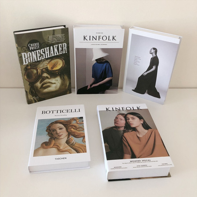 アートフェイクブック5冊セットb 0111 Gypsophila