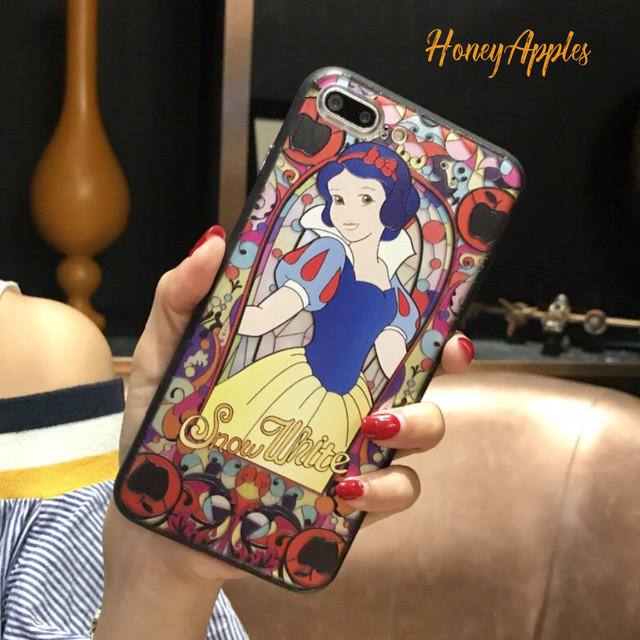 白雪姫 Iphoneケース Disney Iphoneケース 浮き彫り加工 Tpu Honey Apples 別館 Iphoneケース Online Store