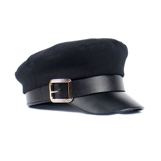 帽子 キャスケット ベルト レトロ ゴシック アンティーク モダン クラシック クラシカル ヴィンテージ感 韓国ファッション ファッション 男女兼用 調整可能 カジュアル シンプル 春 夏 秋 冬 ハンチング ベレー帽 オルチャン Aio Online Store
