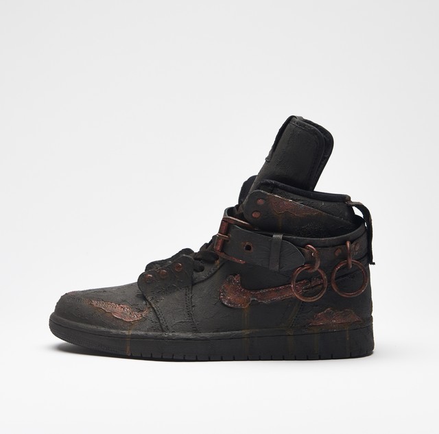 AJ1 HI x Comme des Garcons BLT RUST