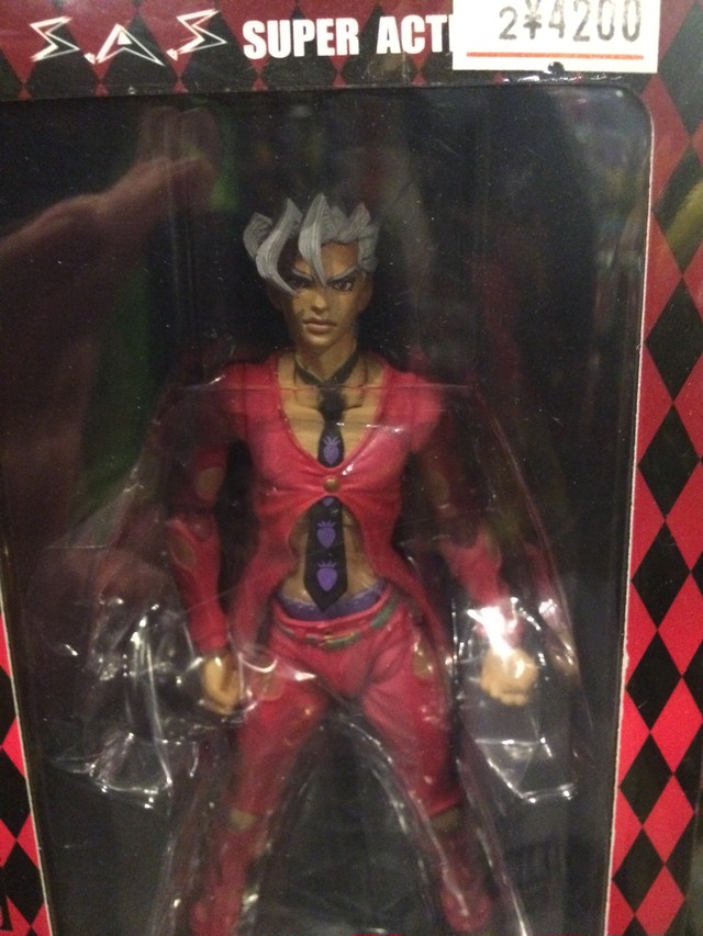 超像可動 パンナコッタ フーゴ パープルヘイズ ジョジョの奇妙な冒険 アクションフィギュア People Equal Shit