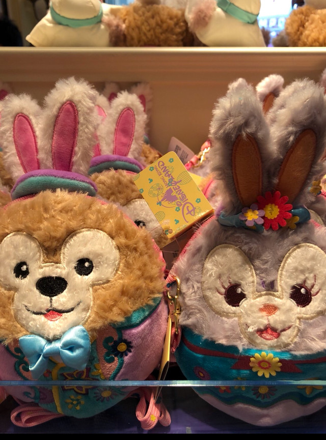 香港ディズニー限定 ダッフィー ステラルー両面コインケース 香港ディズニーグッズ販売