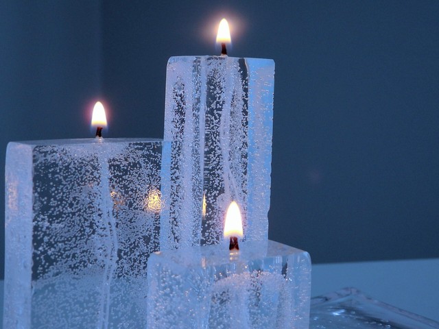 氷筍 ジェルキャンドル ティーツリー ラベンダーの香り 徒然 Tsuredzure Candle