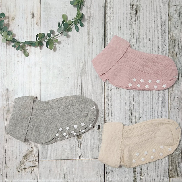 新品 リブソックス3足セット ベビー靴下 男の子用 女の子用 Xsサイズ セット 滑り止め付 リーブルモール Libre Mall