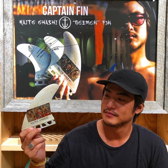 Captain Fin キャプテンフィン 大橋海人 Kaito Oohashi Goemon Single Tab Tri Future トライフィン M Lサイズ ショートボード サーフィン Standard Store