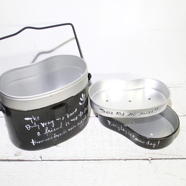 リメイク古道具 ハンゴウプランター Naco Re Antique