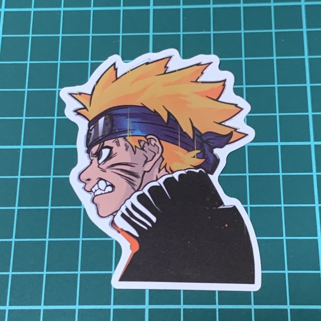 Naruto ナルト アニメ 防水ステッカー 新品 Pu N