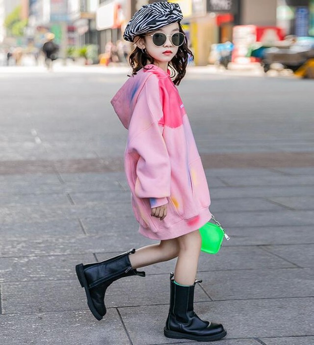 Kids 110 170 ストリート系 Hiphop系 ロングスウェットワンピース オーバーサイズワンピ キッズ Redlabel Select Shop