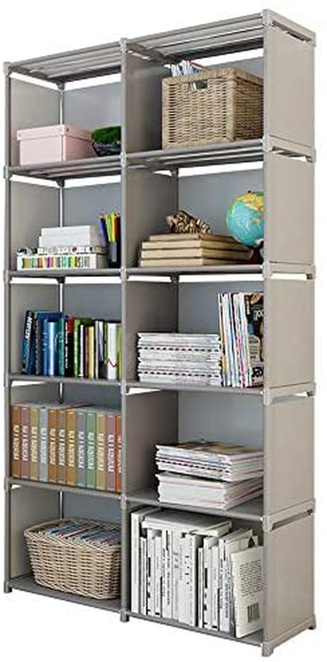 Jpcs Rerii 本棚 書棚 五段 大容量 カラーボックス ブックラック スライド本棚 収納ボックス 玄関収納 鞄収納 衣類収納 漫画 雑誌 小説 コミック 組み立て式 幅 奥行28 高さ155cm Az Japan Classic Store