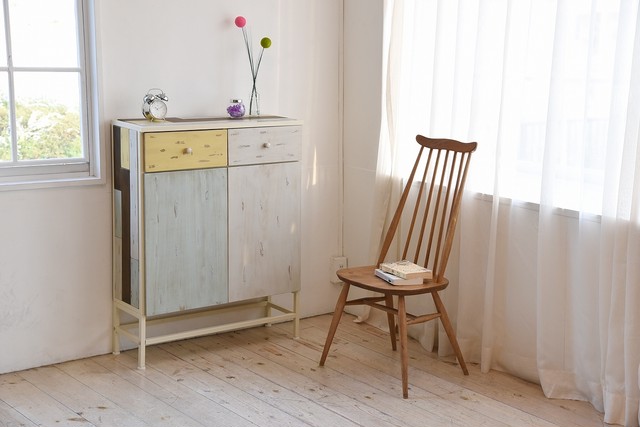 Shabby Chic Cabinet / シャビーシックスタイル シャビーシック キャビネット