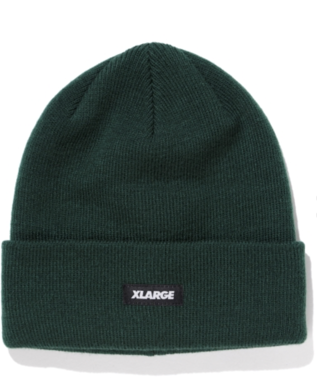 Xlarge Patched Cuff Beanie ビーニー ニットキャップ ニット帽 帽子