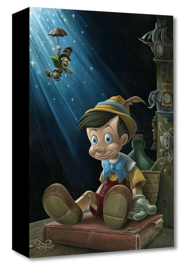 ピノキオ ディズニー絵画 ポスター