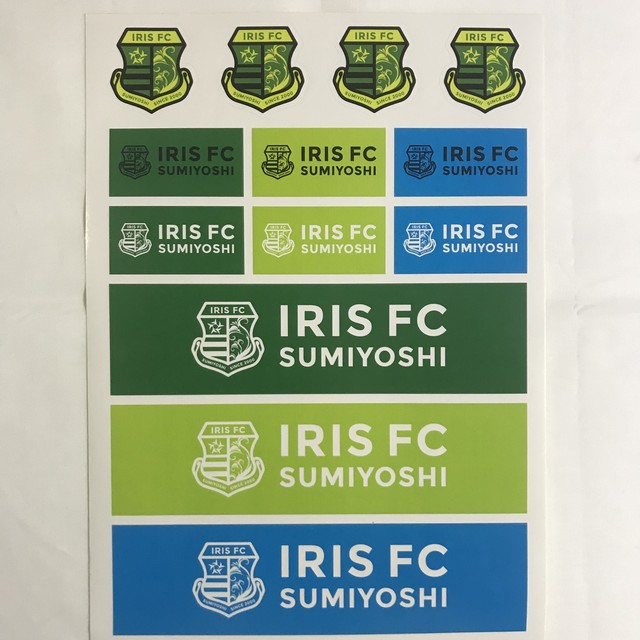 アイリスfc住吉 ステッカー Iris Fc Sumiyoshi