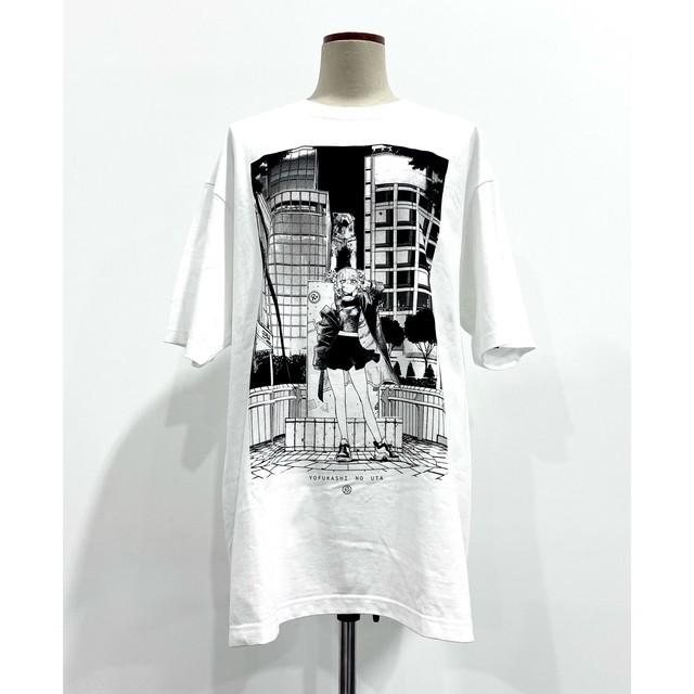 〈よふかしのうた 描き下ろし商品〉NIGHT OUT CITY-SHIBUYA- ビッグTシャツ