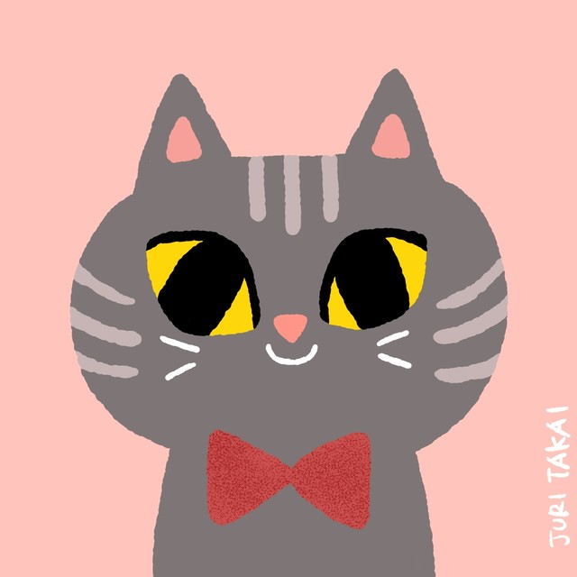 キジトラのアイコン用イラスト Juri Takai Online Store