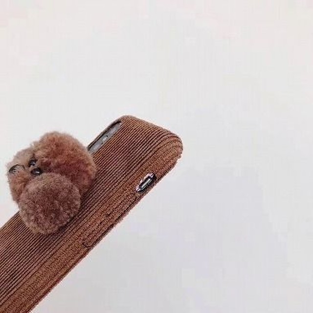 ふわふわトイプードルiphoneケース Rubyruby