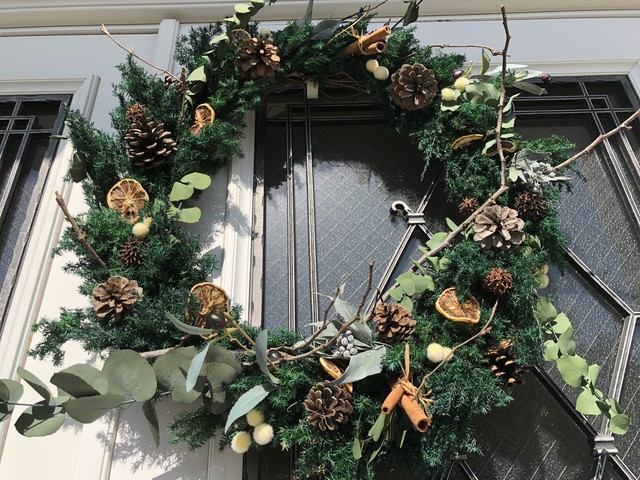 アンティーク クリスマスリース Misspiggy4