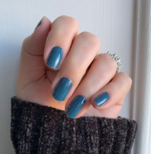 ヴィーガンネイル マニキュア ネイルシール ブルーシー Cbd Number