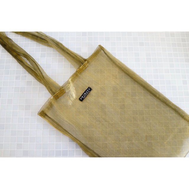 【ToteBag】ギャザーオーガンジー/gold.